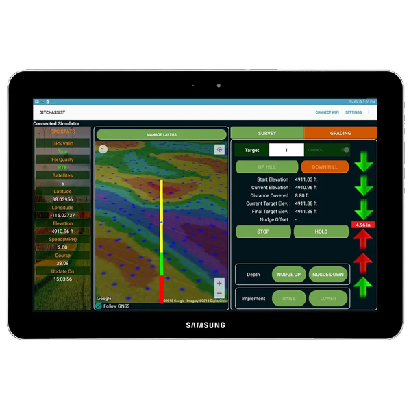 Try Ditch Assist with the Online Simulator